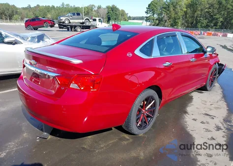 2015 Chevrolet Impala 1Lt из США, поврежденный, VIN 2G1115SL8F9135255